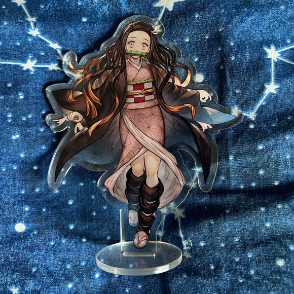 💜 Demon Slayer Nezuko Anime Acrylic Standee - Picture 2 of 2